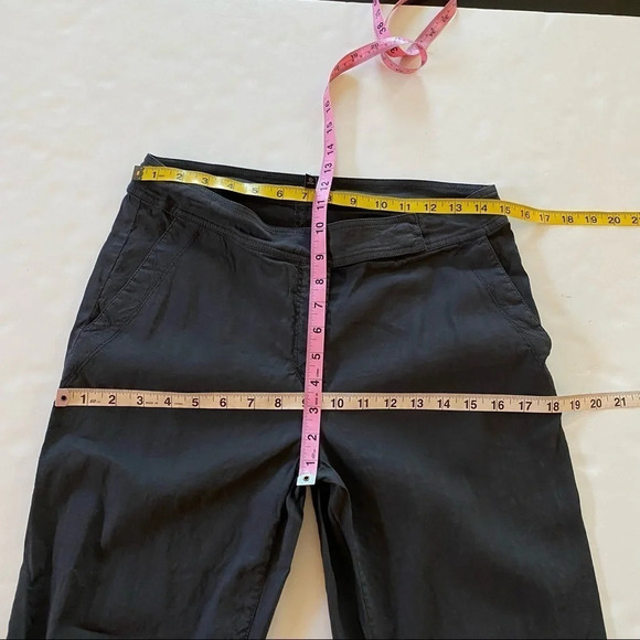 Eileen Fisher Linen Viscose Straight Leg Trousers Pants Slacks Womens 6 Small - Picture 11 of 14